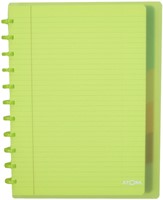 Schrift Atoma A4+ lijn 120blz 90gr PP transp ass 1 Stuk-2