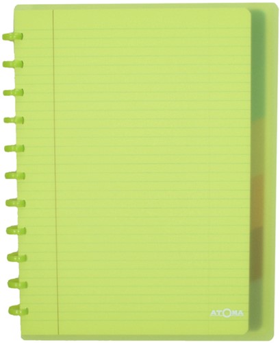 Schrift Atoma A4+ ruit 5mm 120blz 90gr transp ass 1 Stuk-2