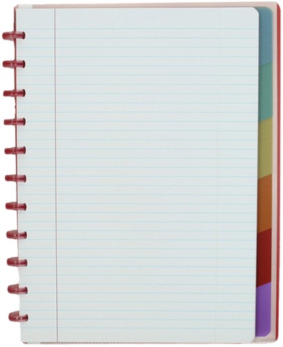 Schrift Atoma A4+ lijn 120blz 90gr PP transp ass 1 Stuk-2