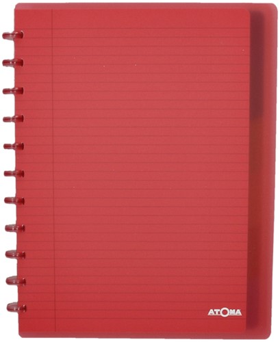 Schrift Atoma A4+ lijn 120blz 90gr PP transp ass 1 Stuk-1