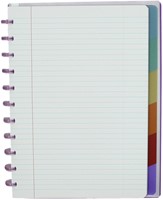 Schrift Atoma A4+ lijn 120blz 90gr PP transp ass 1 Stuk-4