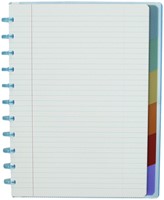 Schrift Atoma A4+ lijn 120blz 90gr PP transp ass 1 Stuk-6