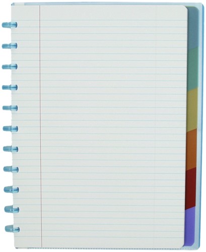 Schrift Atoma A4+ lijn 120blz 90gr PP transp ass 1 Stuk-6