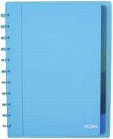 Schrift Atoma A4+ lijn 120blz 90gr PP transp ass 1 Stuk-5