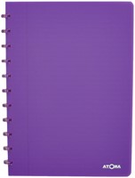 Schrift Atoma A4 lijn 144blz 90gr PP transp ass 1 Stuk-1