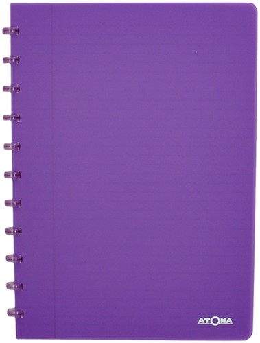 Schrift Atoma A4 lijn 144blz 90gr PP transp ass 1 Stuk-1