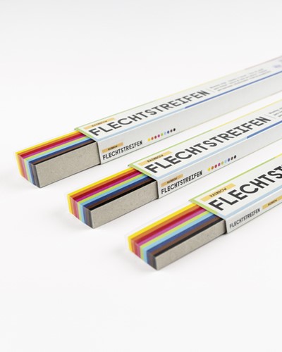 Vlechtstroken Folia 50x1cm 130gr 200 stroken ass 200 Stuk-3