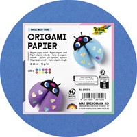 Origami pap Folia 70gr rnd 15cm 100 vel assorti kl 100 Vel
