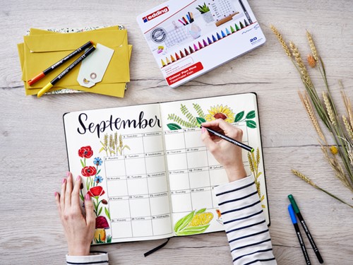 Fineliner edding 1200 fijn assorti set à 8+2 gratis-2