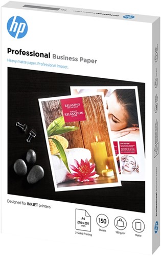 Inkjetpapier HP 7MV79A A4 180gr mat 150 Vel