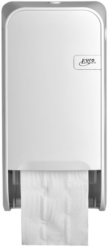 Toiletpapierdispenser Quartzline Q1 systeemrol duo wit 441001