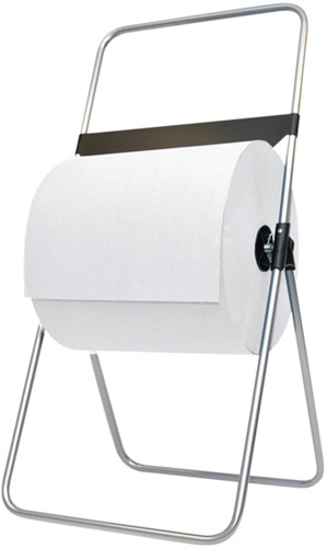 Poetspapierdispenser Euro Products V1 zilver 1 Stuk