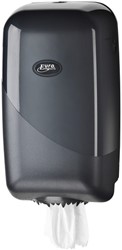 Poetspapierdispenser Pearl Line P17 klein zwart 431155