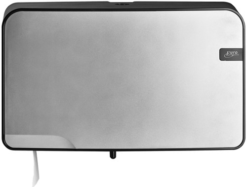 Toiletpapierdispenser Quartzline Q5 jumbo zilver 1 Stuk