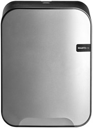 Poetspapierdispenser Quartzline Q16 medium zilver 1 Stuk