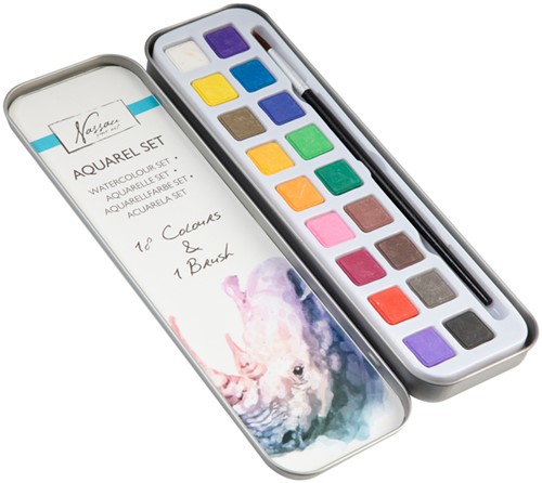 Acrylverf nassau art 18napjes ass 1 Stuk-3