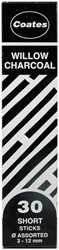 Houtskool Coates assorti 30 Stuk