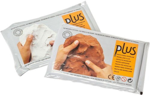 Klei plus 5kg wit 1 Stuk