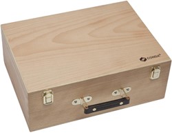 Pastelkist Conda hout 4 trays 35 x 26 cm 1 Stuk