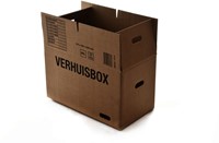 Verhuisdoos IEZZY 370x650x350 dubbelgolf bruin 7mm 1 Stuk-2