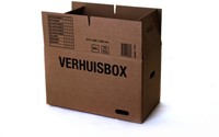 Verhuisdoos IEZZY 370x650x350 dubbelgolf bruin 7mm 1 Stuk-2