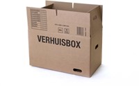 Verhuisdoos IEZZY 370x650x350 dubbelgolf bruin 7mm 1 Stuk-4