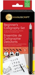 Kalligrafiepen Manuscript MC1235 beginners 3-delig 3 Stuk