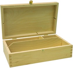 TEKENDOOS 713 27X16X8 HOUT 1 Stuk