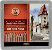 Pastelpotlood Koh I Noor gioconda 24 assorti 24 Stuk