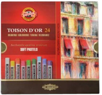 Pastelkrijt Koh I Noor Toison 8514 rond 24st ass 24 Stuk