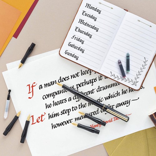 Kalligrafiepen Manuscript MC1155 deluxe 6-delig 6 Stuk-3