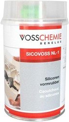 Vormrubber Voss gietsiliconen 1kg verharder 1 Stuk