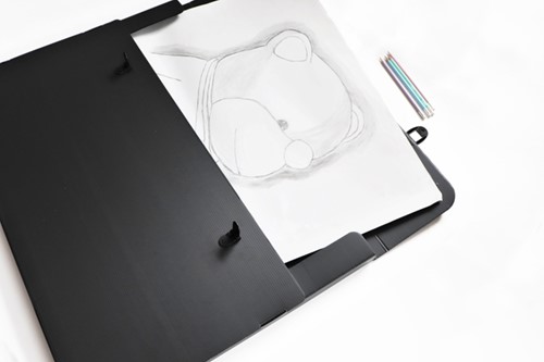 Tekenkoffer Favorit Every Line 735x520x50mm zwart 1 Stuk-2