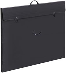 Tekenkoffer Favorit Every Line 1010x720x30mm zwart 1 Stuk