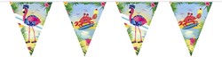 Vlaggenlijn flamingo 10 meter 1 Stuk