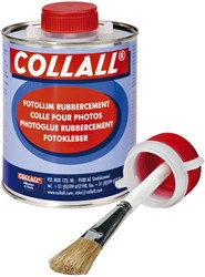 Rubbercement Collall 1000ml + kwast 1000 Milliliter