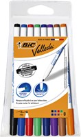 Whiteboardmarker Bic 1721 rond F assorti 8 Stuk