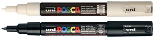Paintmarker Uni POSCA PC1MC extra fijn wit-3