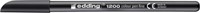 Fineliner edding 1200 001 fijn zwart blister à 3 stuks-3