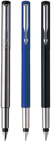 Vulpen Parker Vector M roestvrij staal 1 Stuk-3