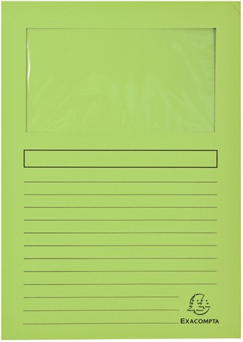 Venstermap Exacompta Forever L-map 120gr ass 10st 10 Stuk-7