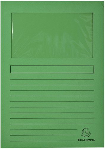 Venstermap Exacompta Forever L-map 120gr ass 10st 10 Stuk-8