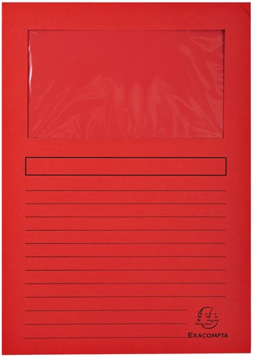 Venstermap Exacompta Forever L-map 120gr ass 10st 10 Stuk-2