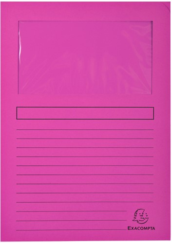 Venstermap Exacompta Forever L-map 120gr ass 10st 10 Stuk-3