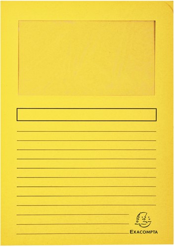 Venstermap Exacompta Forever L-map 120gr ass 10st 10 Stuk-4