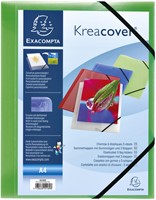 Elastomap Exacompta Kreacover A4 3 klep PP assorti 1 Stuk-2
