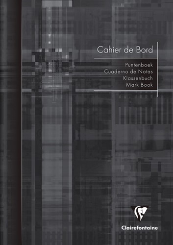 Puntenboek leraren Clairefontaine A4 72p meertalig 1 Stuk-2