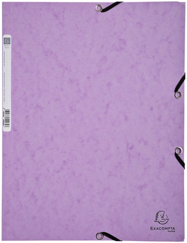 Elastomap Exacompta Aquarel A4 3 klep 400gr assor 1 Stuk-2