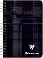 Notitieboek Clairefontaine 95x140 5x5 100blz ass 1 Stuk-3