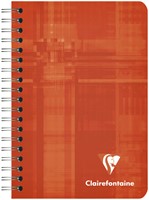 Notitieboek Clairefontaine 95x140 5x5 100blz ass 1 Stuk-1